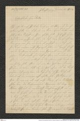 Nachlass Franz Steindachner, Brief von Johannes Gundlach an Franz Steindachner (12.04.1880), Inv.Nr. 188.01, Seite 1